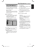 Preview for 31 page of Philips DVP3980K User Manual