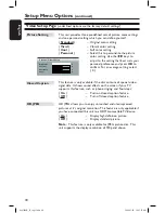 Preview for 40 page of Philips DVP3980K User Manual