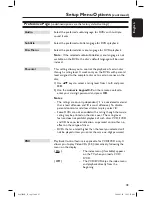 Preview for 43 page of Philips DVP3980K User Manual