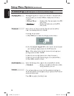 Preview for 44 page of Philips DVP3980K User Manual