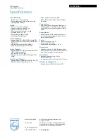 Preview for 3 page of Philips DVP3982 Specifications