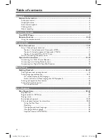 Preview for 4 page of Philips DVP3986 User Manual