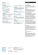 Preview for 2 page of Philips DVP3986K Specifications