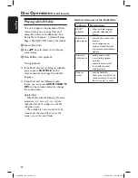 Preview for 30 page of Philips DVP5286K User Manual