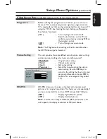 Preview for 43 page of Philips DVP5286K User Manual