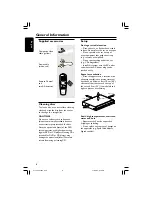 Preview for 8 page of Philips DVP5900 User Manual