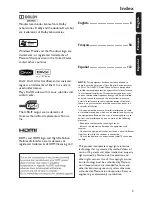 Preview for 5 page of Philips DVP5990 User Manual