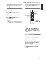 Preview for 25 page of Philips DVP5990 User Manual