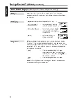 Preview for 42 page of Philips DVP5990 User Manual