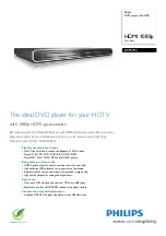 Preview for 1 page of Philips DVP5992 Specifications