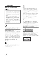 Preview for 4 page of Philips DVP5992 User Manual