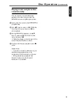 Preview for 33 page of Philips DVP5996K User Manual