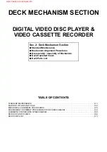 Preview for 82 page of Philips DVP620VR/00 Service