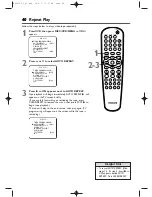 Preview for 40 page of Philips DVP620VR/17 Owner'S Manual