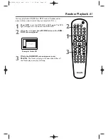 Preview for 61 page of Philips DVP620VR/17 Owner'S Manual