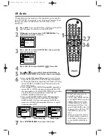 Preview for 68 page of Philips DVP620VR/17 Owner'S Manual