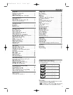 Preview for 3 page of Philips DVP620VR/75 User Manual