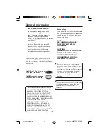 Preview for 2 page of Philips DVP640K User Manual