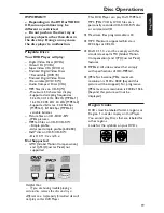 Preview for 19 page of Philips DVP642 User Manual