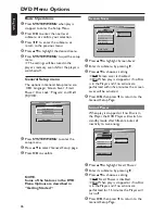 Preview for 26 page of Philips DVP642 User Manual