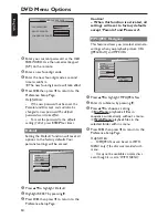 Preview for 34 page of Philips DVP642 User Manual