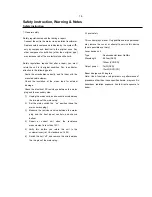 Preview for 3 page of Philips DVP6600 Service Manual