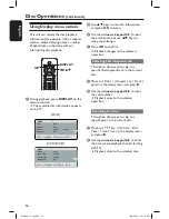 Preview for 26 page of Philips DVP6620 User Manual