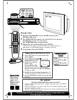 Preview for 2 page of Philips DVP721VR/00 Quick Use Manual