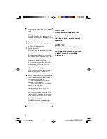 Preview for 2 page of Philips DVP9000S User Manual