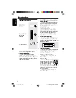 Preview for 8 page of Philips DVP9000S User Manual