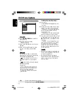 Preview for 36 page of Philips DVP9000S User Manual