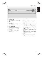 Предварительный просмотр 9 страницы Philips DVR5100 User Manual