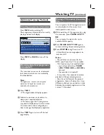 Preview for 21 page of Philips DVR5100 User Manual