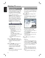 Предварительный просмотр 22 страницы Philips DVR5100 User Manual