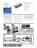 Preview for 1 page of Philips Dynalite DDLE801 Installation Instructions