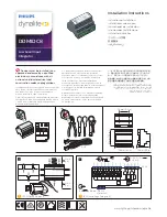 Preview for 1 page of Philips Dynalite DDMIDC8 Installation Instructions