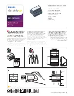 Philips dynalite DDNP1501 Installation Instructions preview