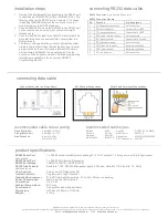 Preview for 2 page of Philips Dynalite DMNG232 Installation Manual