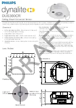 Preview for 1 page of Philips Dynalite DUS360CR Installation Manual