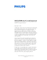 Preview for 1 page of Philips Dynamic Edge 4.1 Release Note