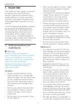 Preview for 3 page of Philips E line 226E9 User Manual