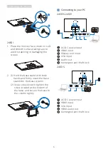 Предварительный просмотр 8 страницы Philips E Line 241E1S/11 Manual