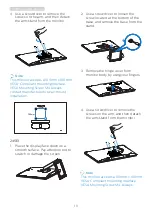 Предварительный просмотр 12 страницы Philips E Line 241E1S/11 Manual