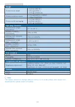 Предварительный просмотр 20 страницы Philips E Line 241E1SC/00 User Manual