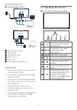 Предварительный просмотр 8 страницы Philips E Line 246E1 Manual