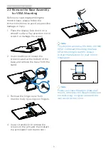 Предварительный просмотр 11 страницы Philips E Line 246E1 Manual