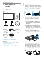 Предварительный просмотр 7 страницы Philips E Line 272E2 User Manual