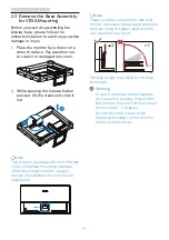 Предварительный просмотр 11 страницы Philips E Line 272E2 User Manual