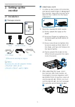 Предварительный просмотр 7 страницы Philips E Line 275E2F/11 User Manual