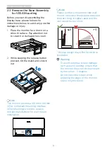 Предварительный просмотр 11 страницы Philips E Line 275E2F/11 User Manual